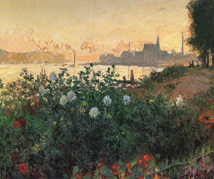 Claude Monet Argenteuil Spain oil painting art